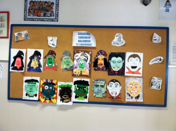 The ganadores of the mask contest!