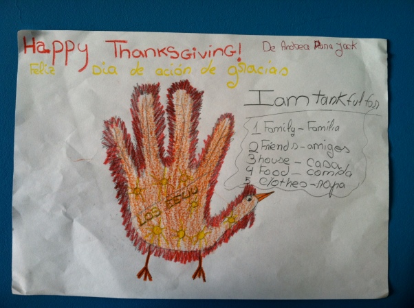Thanksgiving turkey!