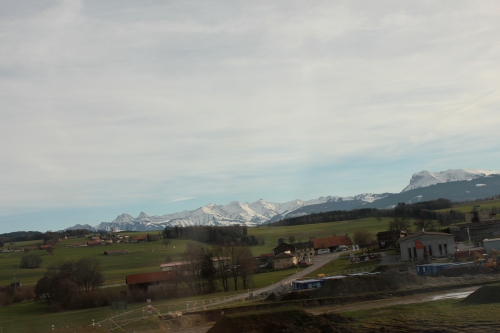 The train ride form Zurich to Geneva was beautiful!